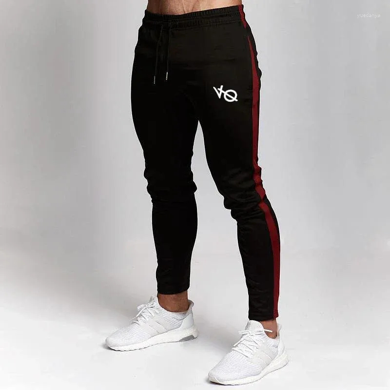 Herenbroeken Heren Joggingbroeken Joggers Sport Fitness Recht Stretch Gym Hardlopen Training Katoen Patchwork Borduren Casual