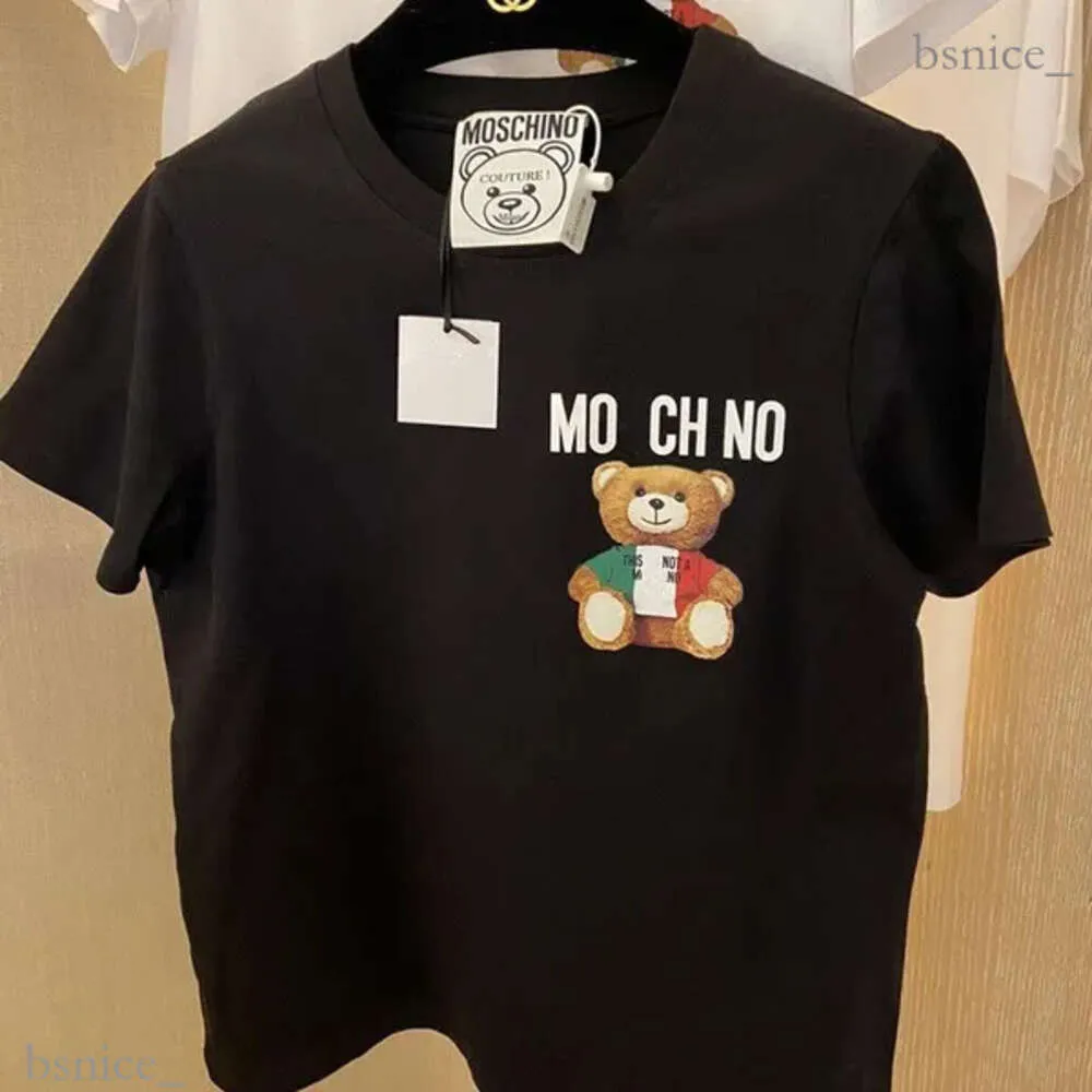 Designers Mens Womens T Shirts Tshirts Fashion Letter Printing Short Sleeve Lady Tees Luxurys Casual Clothes Tops T-shirt Moschino 305