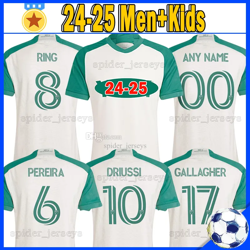 AuStIn FC Soccer Jerseys 24 25 Home Fans Player Version Full Set With Players, Kits, And Socks