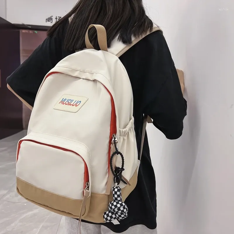 Mochila moda menino menina estudante saco para mulheres sacos de escola homens viagem mochila negócios feminino faculdade mochila portátil