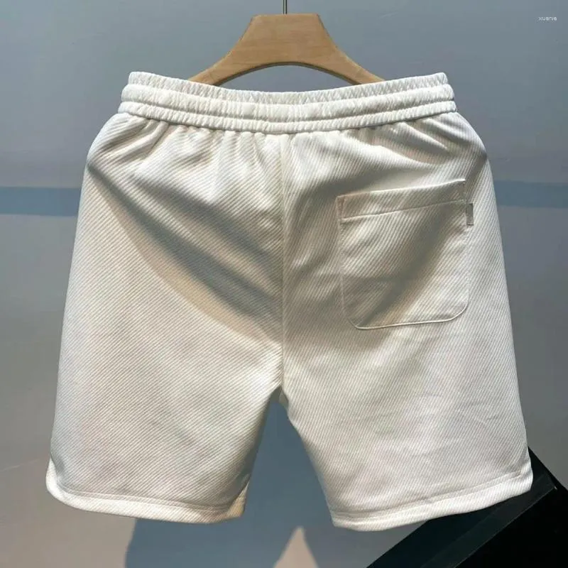 Herr shorts strand casual byxor andas snabbt torrt gym med dragkammare elastisk midja mjuka fickor för fitness jogging träning