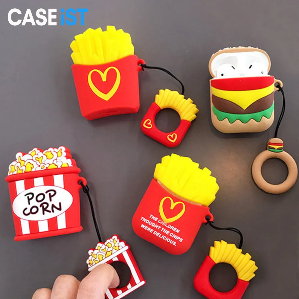 CASEiST Cute 3D Cartoon AirPods Case Funny Silicone Cover With