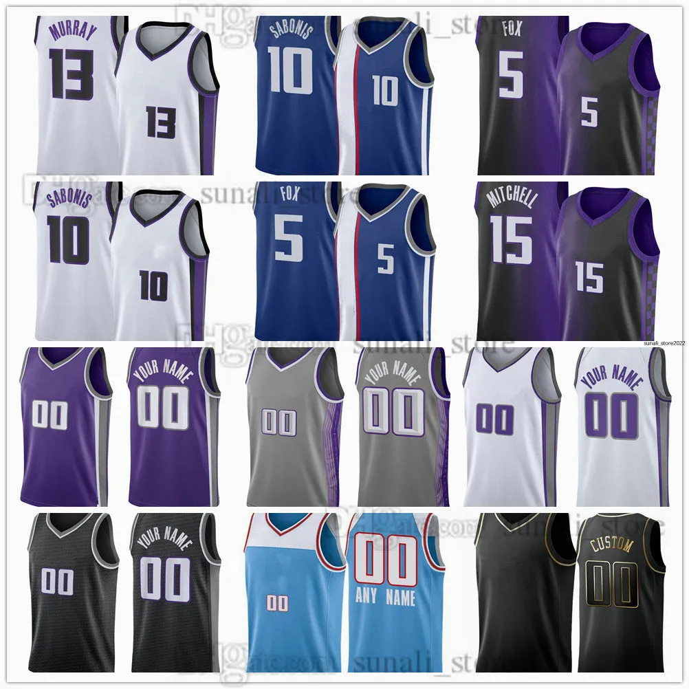 Maillot de basket-ball Aleksandar 7 Vezenkov JaVale 00 McGee Chris 3 Duarte Keon 23 Ellis Alex 25 Len Colby Jones 31 Ford Kessler Edwards Jalen Slawson Mason Jones imprimé