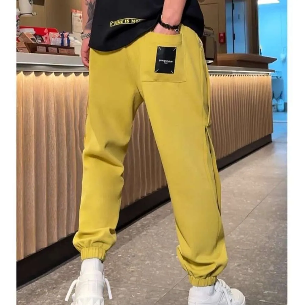 Tidig vår Ny vakt Solid Color Clean Edition Versatile Loose Leggings 2024 Fashion Brand Sports Casual Pants