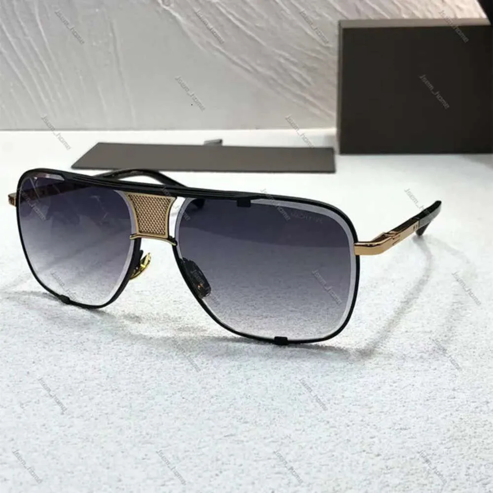 Lunettes de soleil Dita Hommes Femme Designer Dita Mach Six Lunettes de soleil Drx-2087 Lunettes de soleil de luxe de haute qualité pour femmes Célèbre défilé de mode Lunettes de soleil italiennes 884