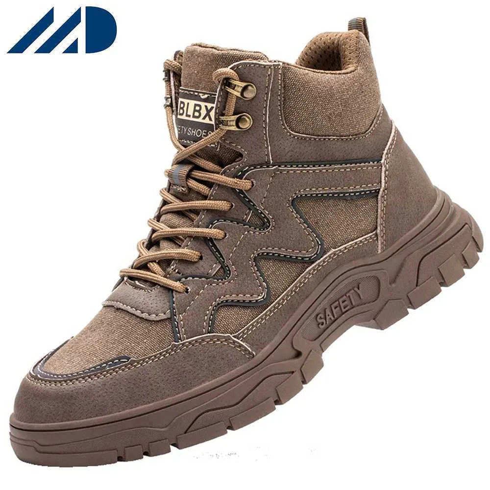 HBP Non-Brand Hot Sale Winter Warm Steel Toe Cotton Safety Shoes Wear Resistant Protective Site Safty Shoes For Men