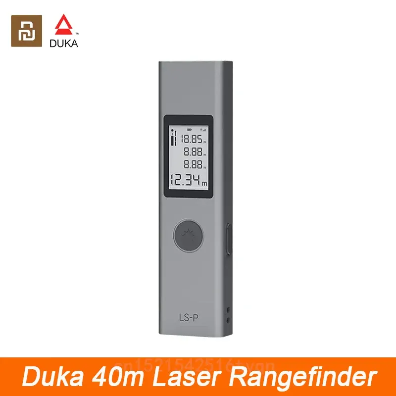 Contrôle nouveau Xiaomi Duka ATuMan 40m télémètre Laser LSP USB flash charge télémètre haute précision mesure télémètre