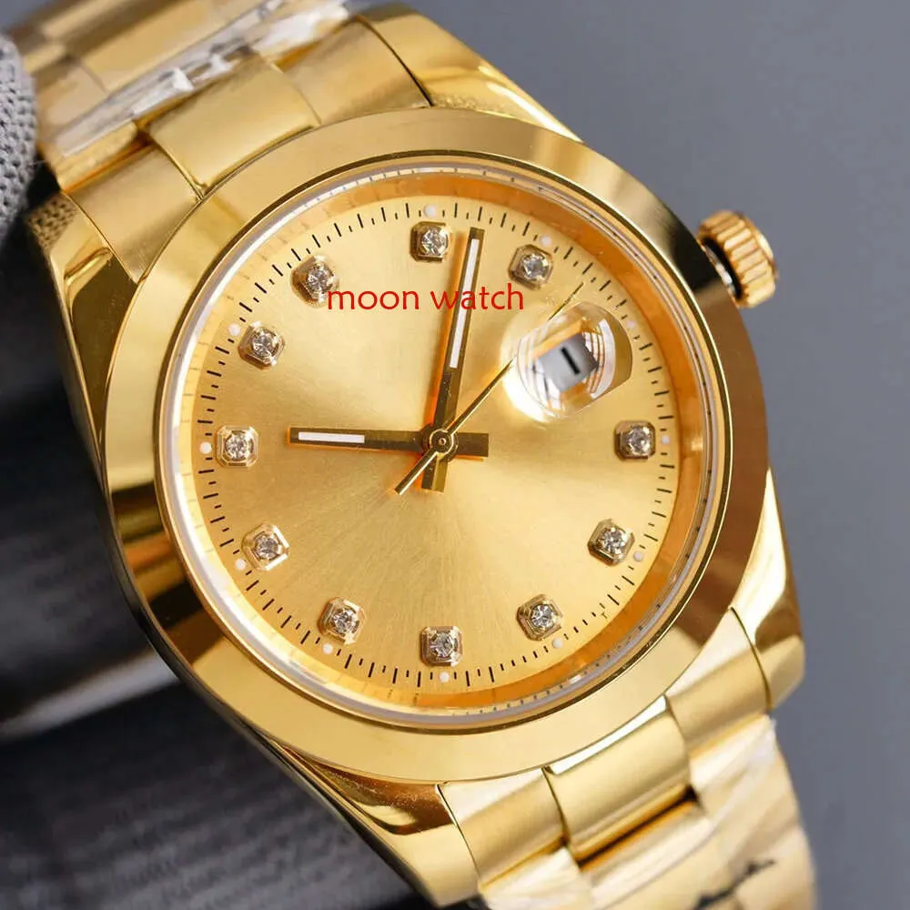 Relógio masculino relógios mecânicos automáticos 38mm relógio de pulso empresarial à prova d'água 904l aço inoxidável montre de luxo