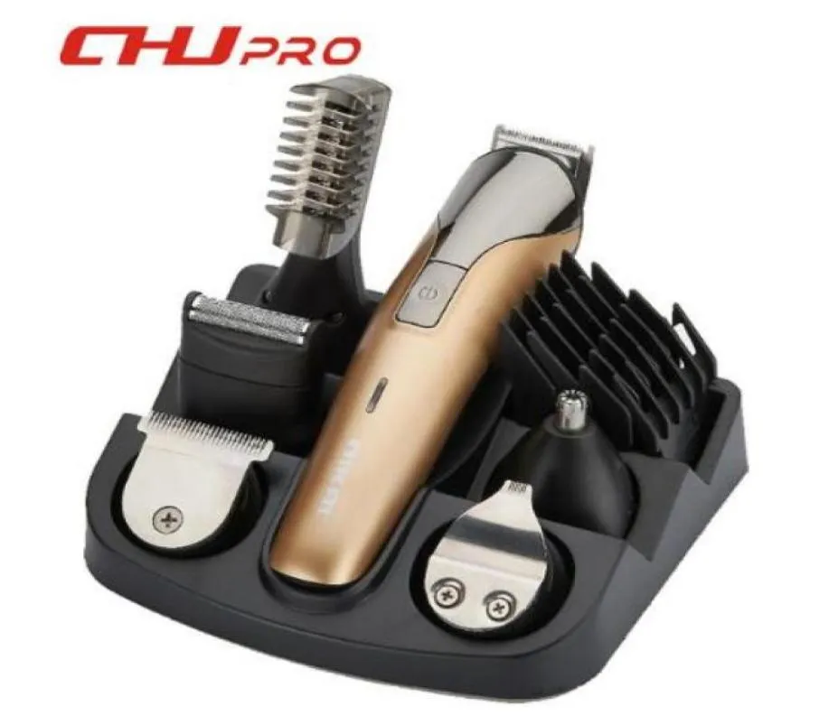 Professional 11in1 Cordless Rechargeable Hair Clipper Shaver Barber Hair Nose Trimmer hair styling tools chjpro 171131489253705090
