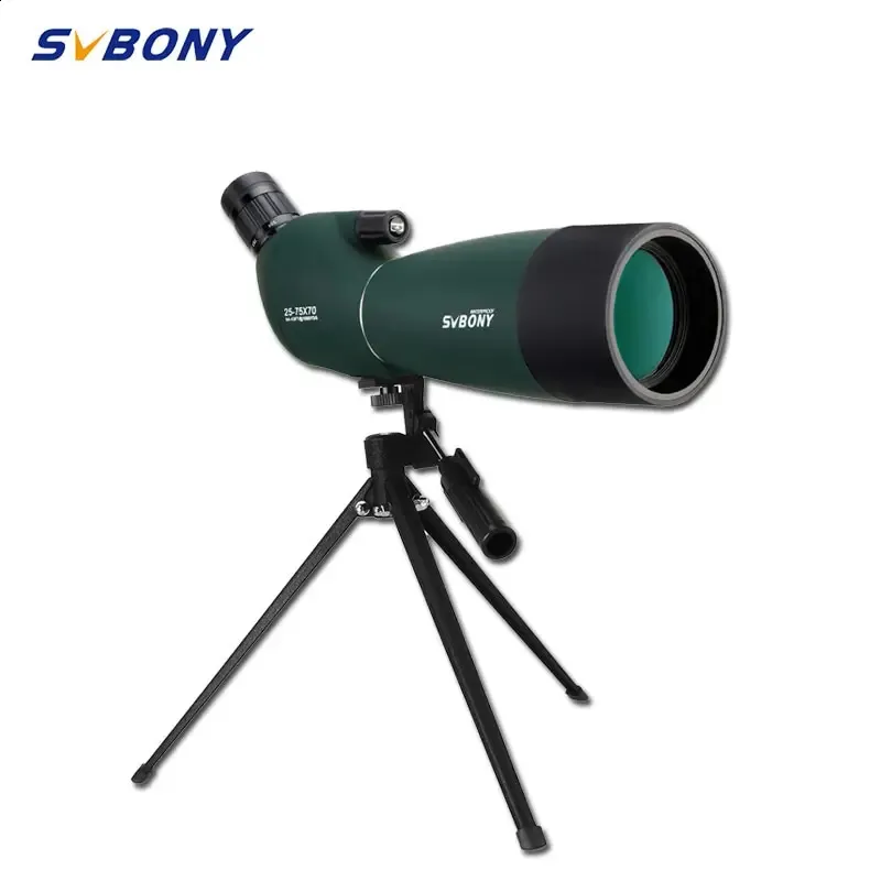 SV28 Telescope Spotting Scope Monoculars Powerful Binoculars Bak4 FMC Waterproof With Tripod Camping 240312