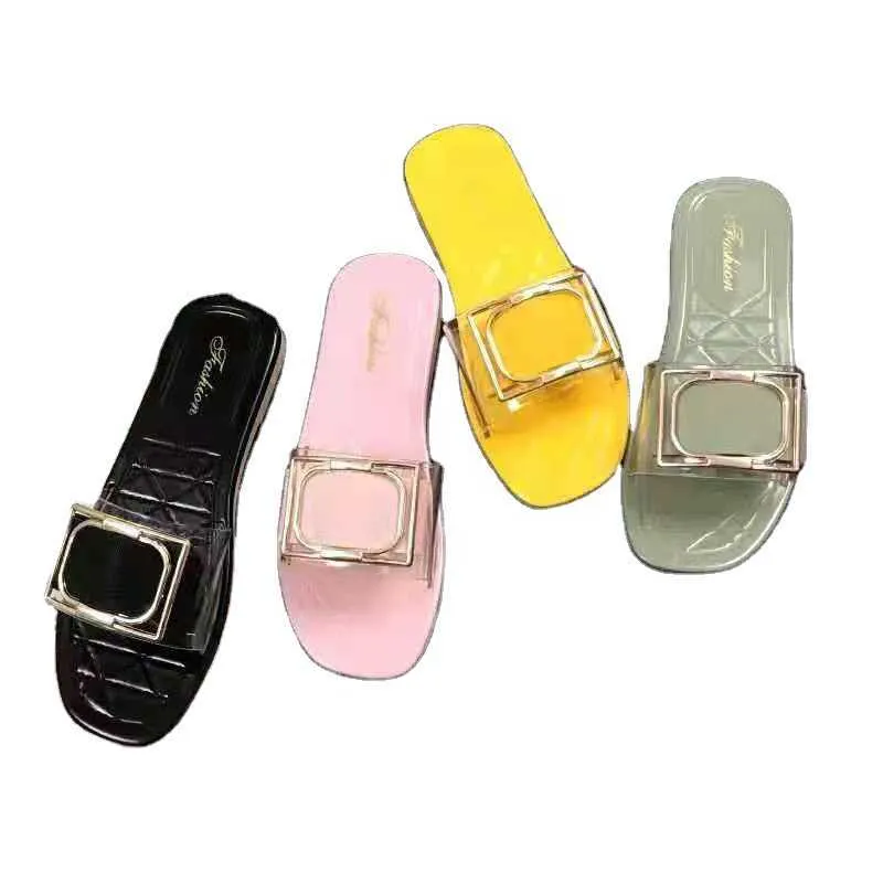 HBP Não-Marca Novo Estilo de Moda Menina Verão Slides Sandálias Para Senhoras Sapatos Moda Feminina