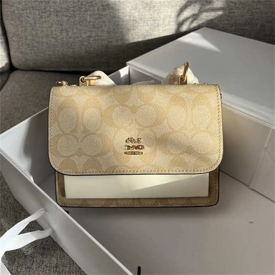 Women s Chain Small Square Shoulder Crossbody Flap Bag Coated Old Flower Pattern 60 Off Store Online