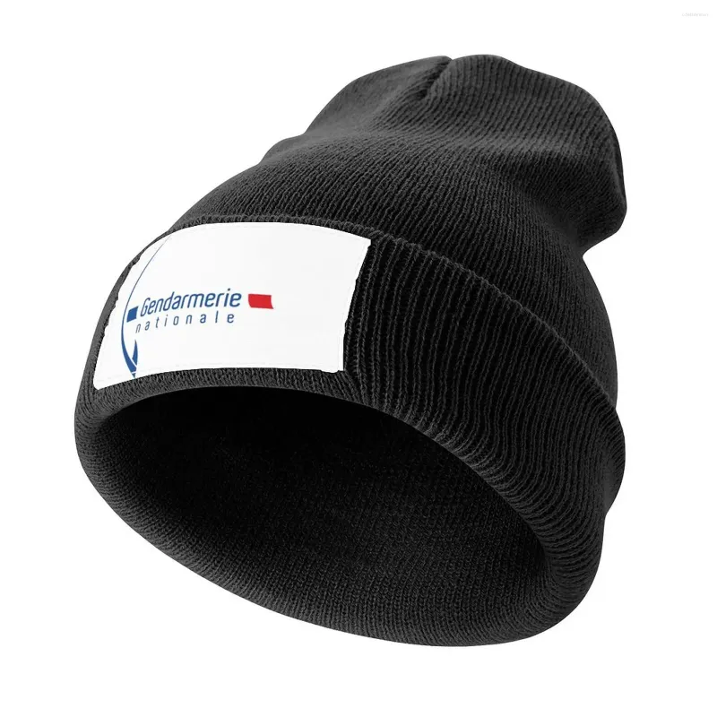 Bérets (QG) Casquette tricotée de la Gendarmerie nationale française Chapeau de golf Homme Femme