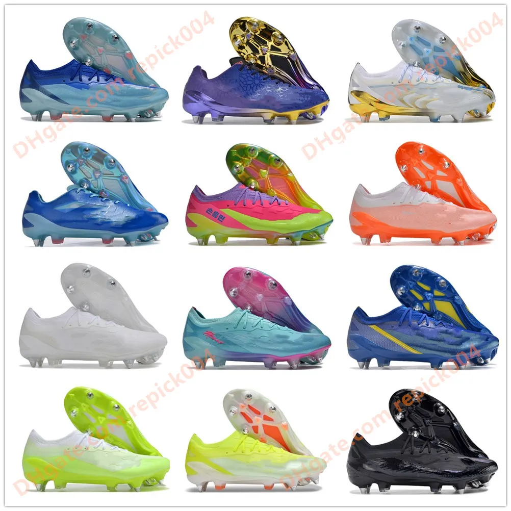 2024 Champions New Soccer Shoes Mens Cleats X Crazyfast1 Elite SG Leyenda أداء كأس العالم مرابط كرة القدم شباب GS Size 39-45 مع الجوارب