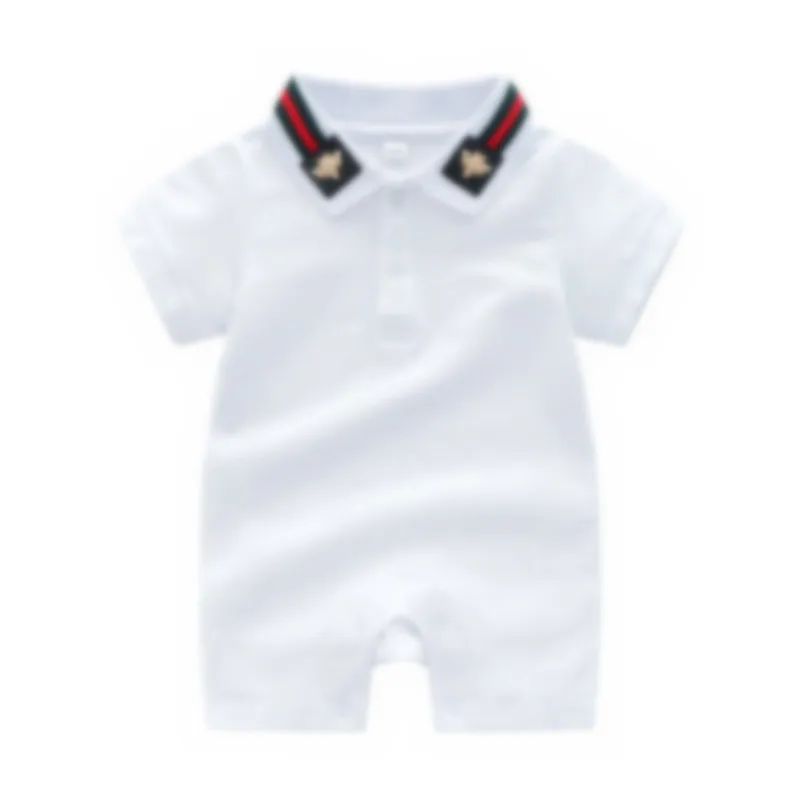 Kinder-Strampler und Lätzchen, 2-teiliger Kleinkind-Baumwoll-Body, Oberbekleidung, Neugeborene, kurzärmelige Overalls BH211