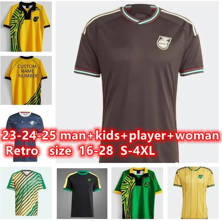 2023 2024 Jamaica Soccer Jerseys 23 24 Bailey Antonio Reid Shirt Nicholson Morrison Lowe Men Football Uniform
