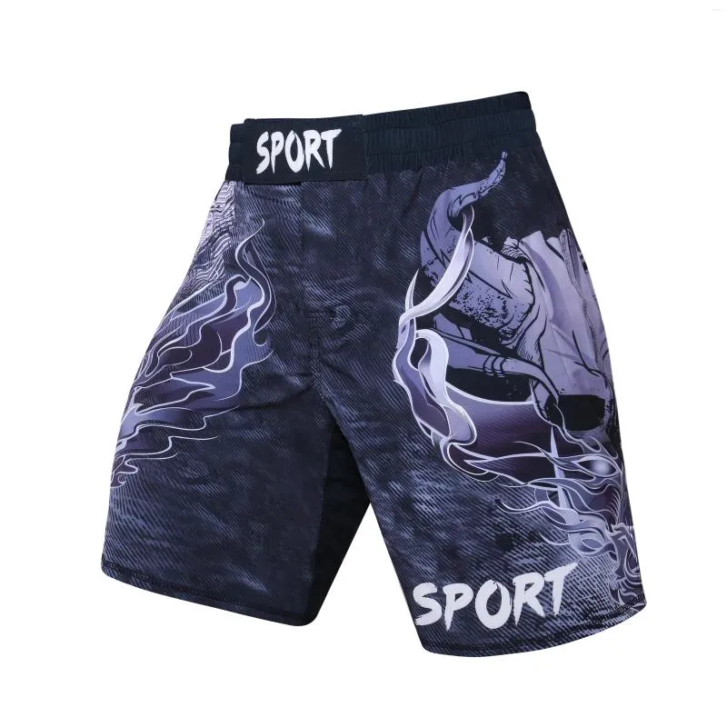 Shorts pour hommes Cody Lundin Fitness Respirant Kick Boxing Muay Thai MMA Stretch Combat Training Arts Martiaux Jiu Jitsu Hommes Vêtements