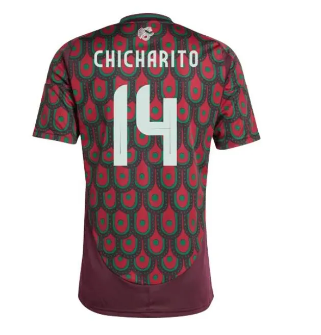 2024 2025 MeXiCO Soccer Jerseys 24 25 National Team Football Shirt Men Kit Home Away Camisetas Copa America Maillot Mexique Camisetas 1985 Retro Red White CHICHARITO From 12 04 DHgate