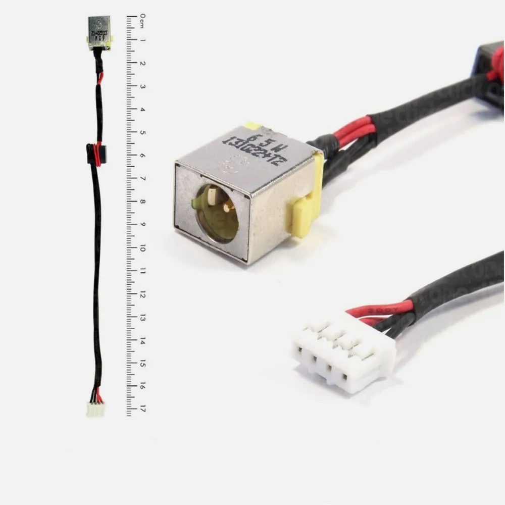 Original Acer Aspire E1 DC Jack Cable - 65W Power Charger Cable 50.M09N2.002 | Replacement For E1-521, E1-531, E1-571