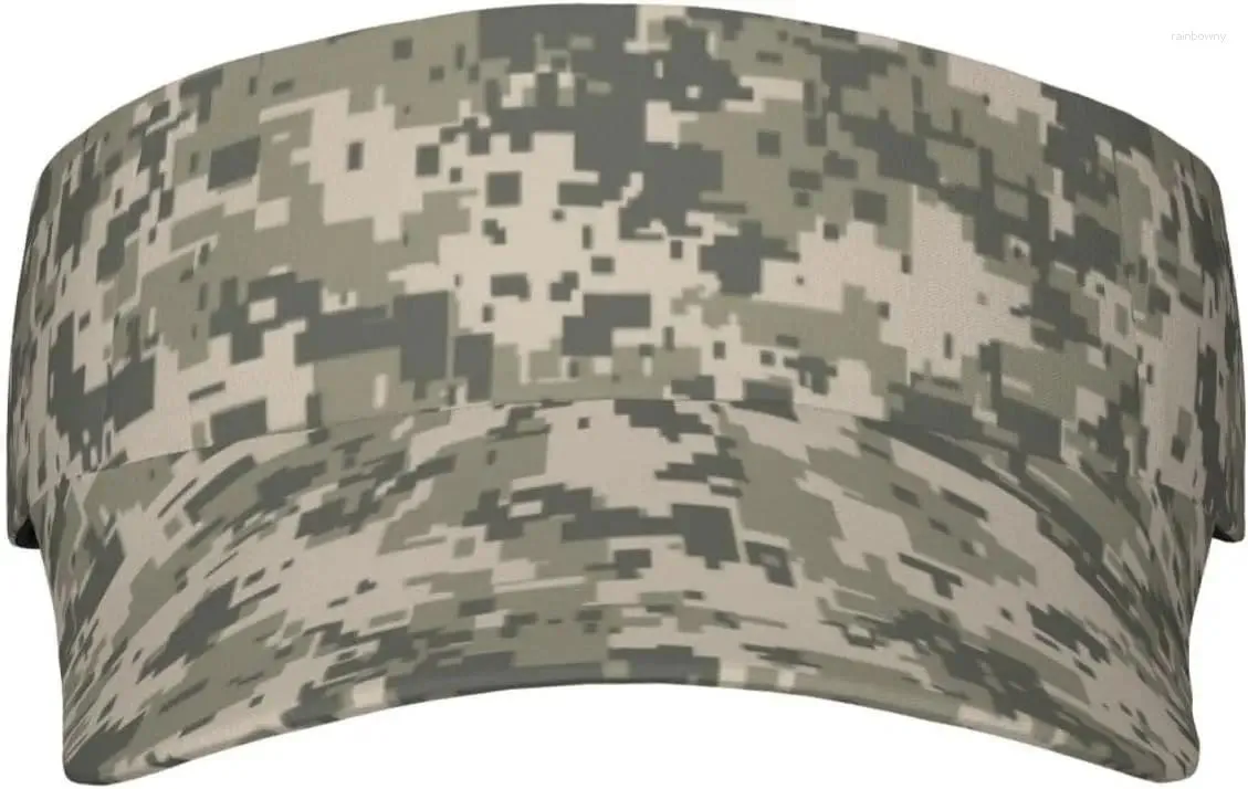 Casquettes de balle Sport pare-soleil chapeau numérique Pixel Camouflage casquette réglable pour les voyages en plein air