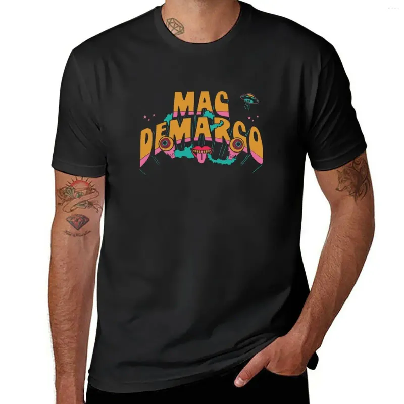 Herren-Tanktops, Mac DeMarco-T-Shirt, einfarbig, Vintage-Kleidung, Tiermotiv, für Jungen, schwere T-Shirts für Männer