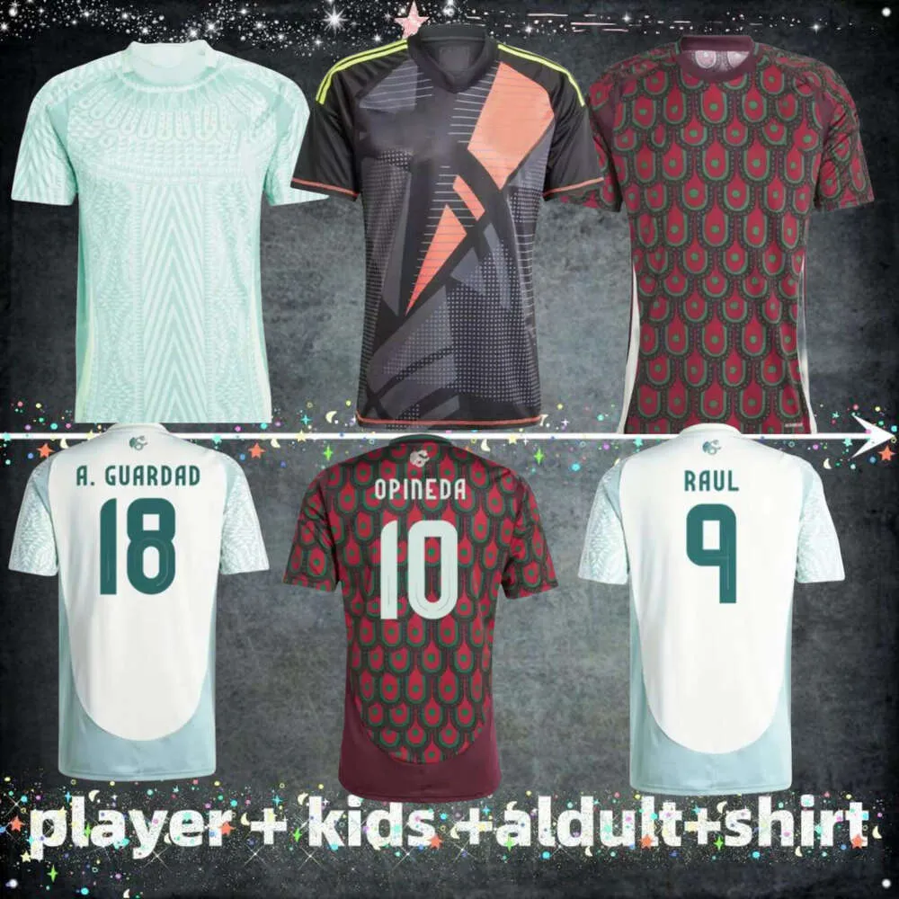México 2025 Copa América RAUL CHICHARITO Camisetas De Fútbol 2025
