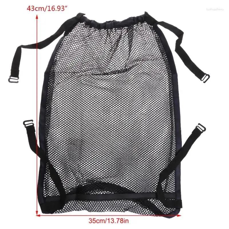 Barnvagnsdelar Baby Mesh For Seat Pocket Multifunktionellt vagn Pram Trolley Net Bag Accessori