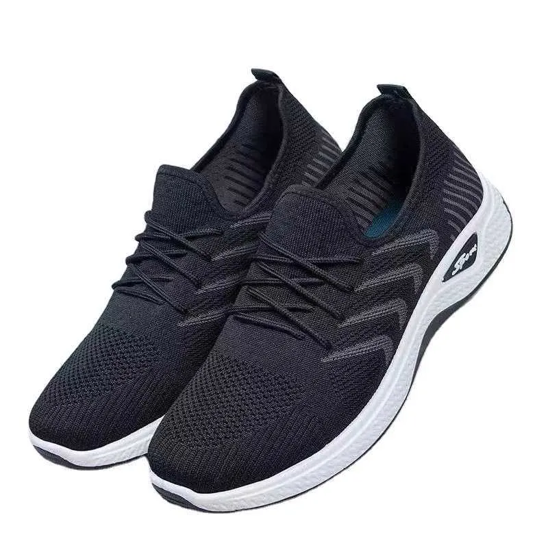 HBP Non-Brand Man light weight casual sport low price wholesale breathable fashion cheap stock lot sneaker shoes Vulcanize shoes