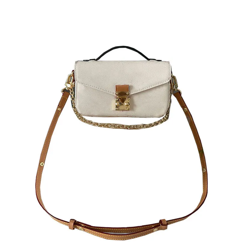 M46279 TOP Luxus-Designer-Damen-Umhängetaschen, Messenger-Geldbörsen, Handtasche, Geldbörse, klassischer Modestil für Damen und eine Umhängetasche mit goldener Schnalle