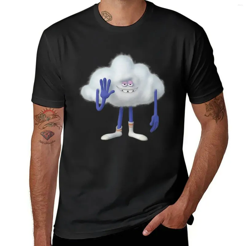 Polo da uomo Trolls World Tour Hey Cloud Guy T-shirt Abbigliamento carino Top estivo Top sportivo Fans Plain White T-shirt da uomo