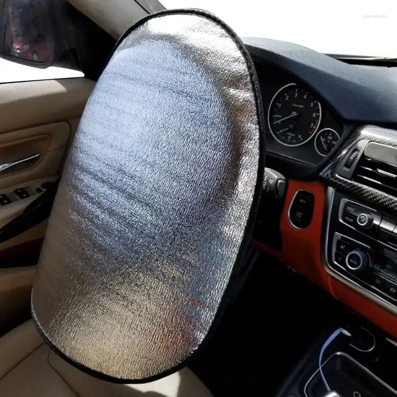 تغطي عجلة القيادة غطاء الشمس للحرارة شاحنة السيارات المضادة للحرارة