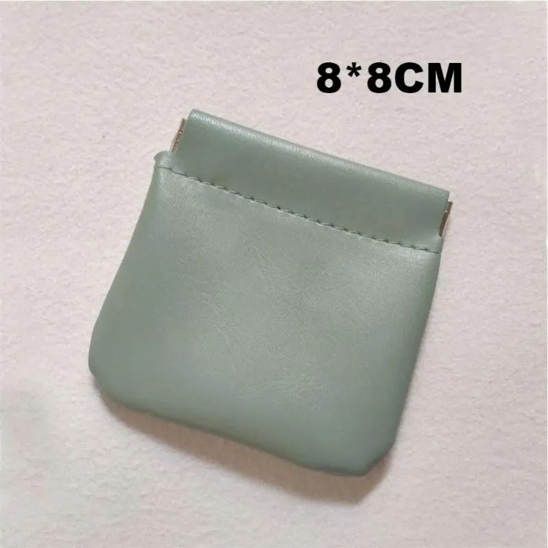 Storage Bags Lipstick Pouch Leather Cable Organizer Bag Sealing Keys Jewelry Earphone Pocket Cosmetic