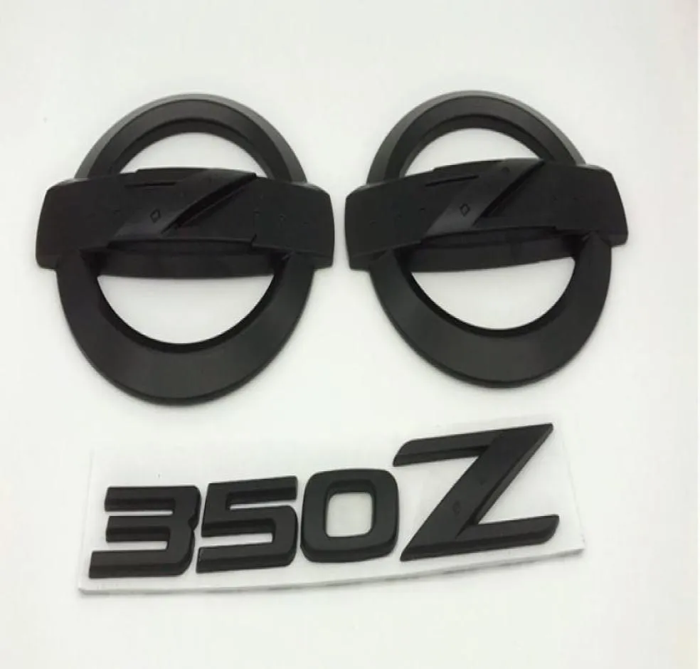 3PCS 350Z Badge Kits Auto Body Side Achter Emblem Stickers voor 350Z Fairlady73485066726447