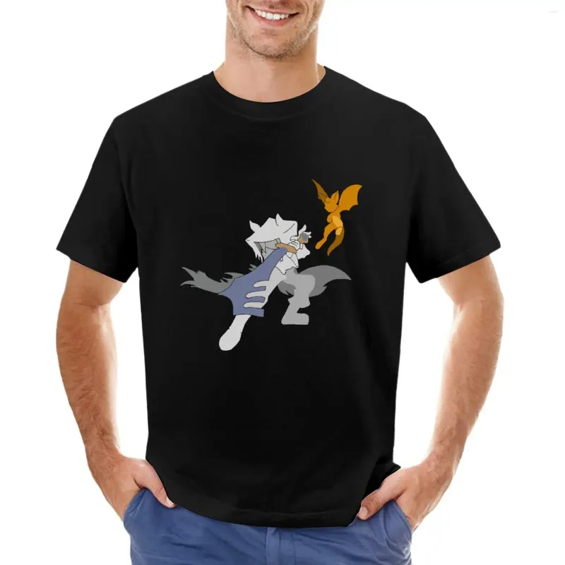 Erkek Tank Tops Toz Bir Elysian Tail T-Shirt Spor Hayranları Kawaii Giysileri Erkek Egzersiz Gömlekleri