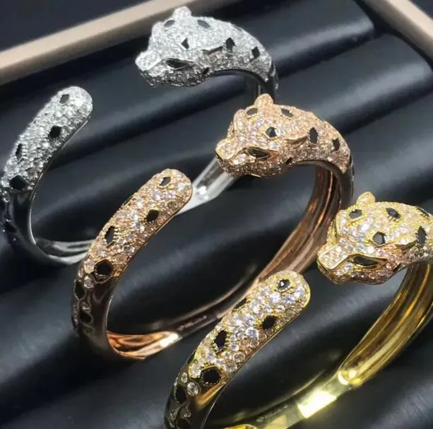 Nouveau créateur bracelet classique Bracelet Diamond Bracelet Men de léopard Bracelet Neutre Bracelet Bracelet Bracelet Couple d'anniversaire Couple d'anniversaire