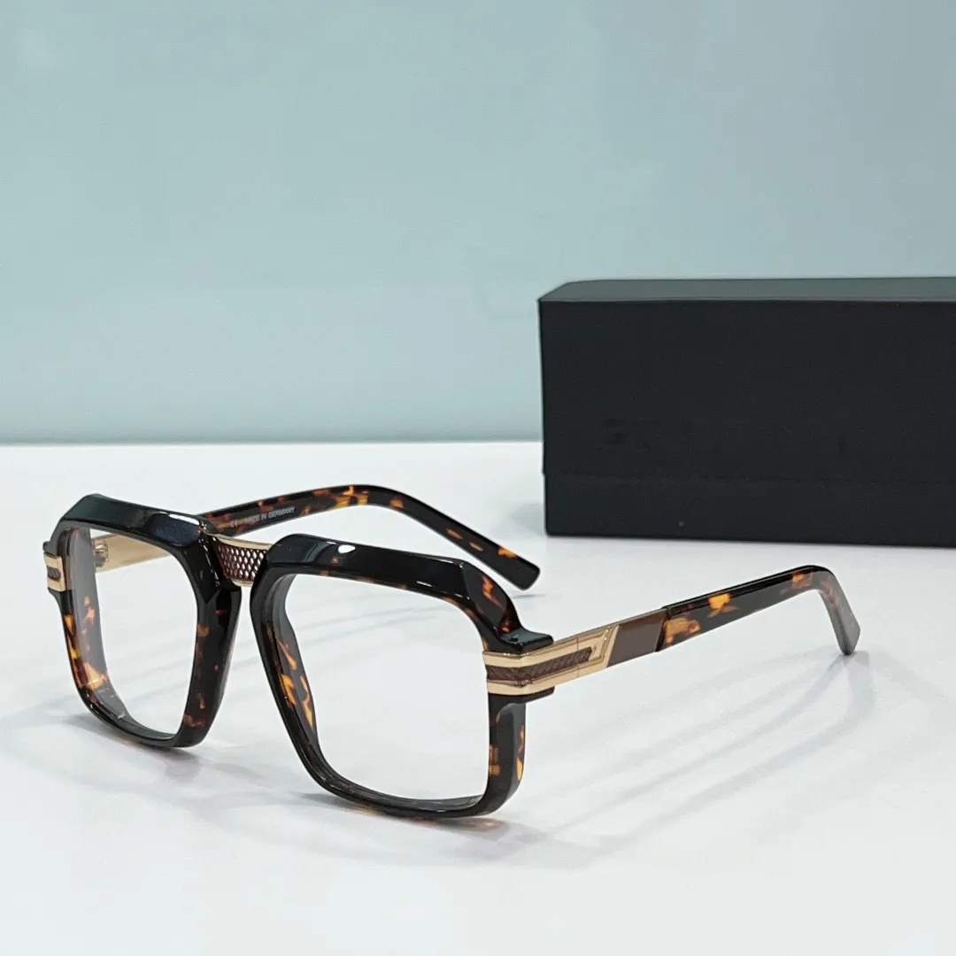 Vintage Eyewear Eyeglasses 8039 Tortoise/Gold Square Optical Frame Men Women Fashion Sunglasses Frames Lunettes de Soleil Glasses Occhiali da sole