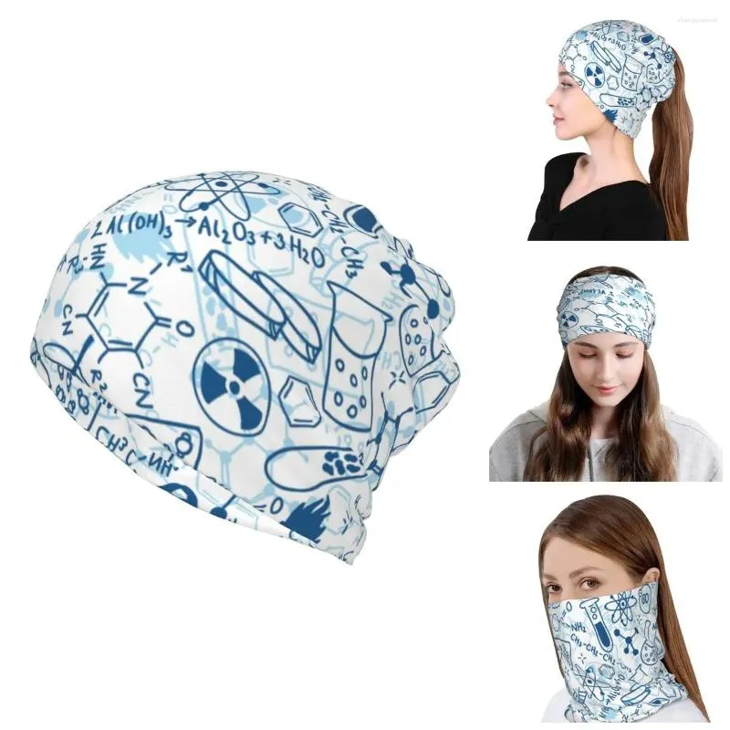 Baretten Chemie Lab Bandana Halswarmer Skullies Mutsen Caps Mannen Winddicht Wrap Gezicht Sjaal Voor Wandelen Gaiter Hoofdband