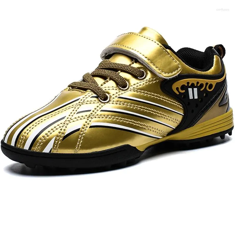 American Football Schuhe Jungen Leder Wasserdichte Stollen Kinder Fußball Turnschuhe Mädchen Outdoor Kinder Unisex Trainer Fuß