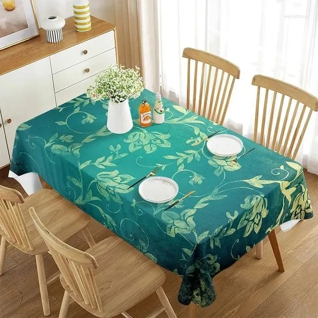 طاولة قماش زهرة المائدة المائدة الجميلة مستطيلة الطاولة مجموعة مطعم مطعم المطبخ المطبخ في الهواء الطلق زفاف الزفاف