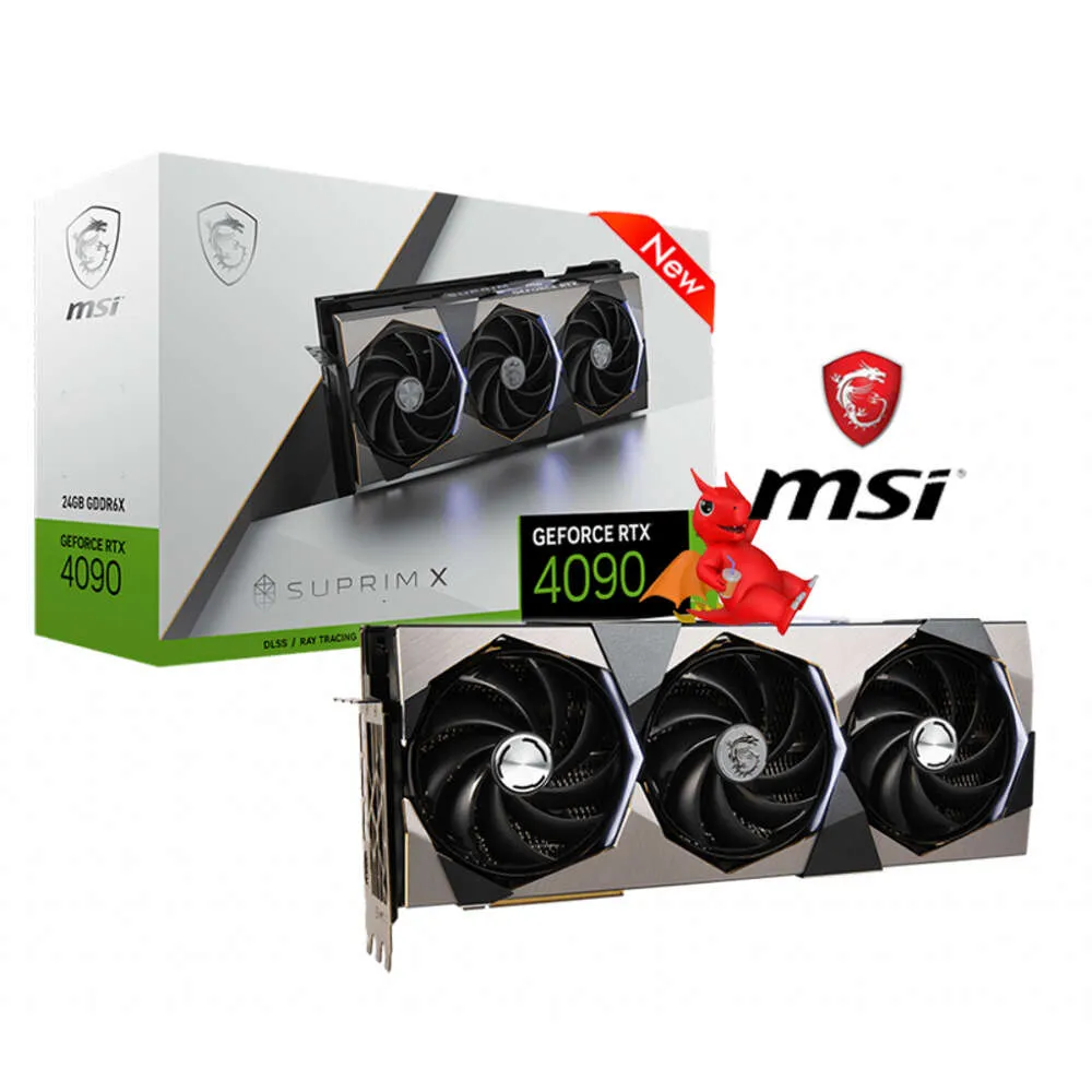 RTX 4090 SUPRIM X 24G Graphics Card: High Performance, 4K 