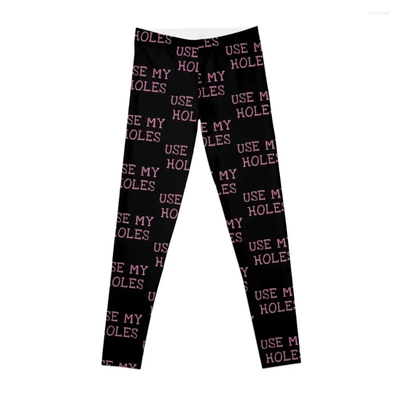 Active Pants Use My Holes Leggings Sportswear Woman Gym 2024 Sports For Womens
