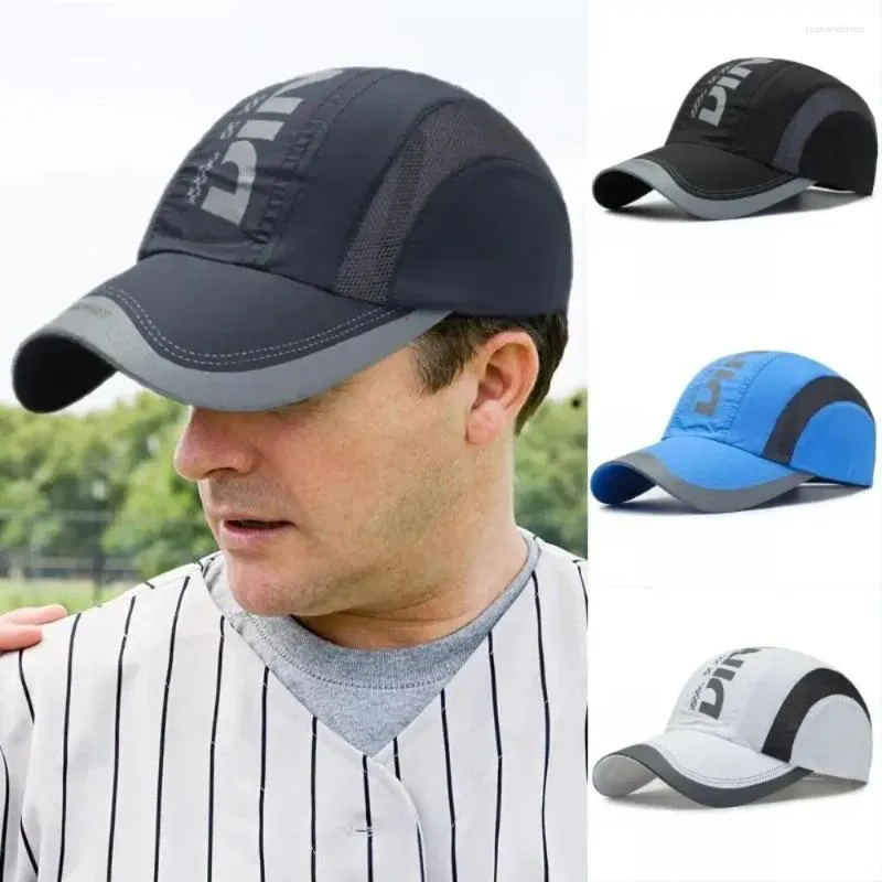 Ball Caps Summer Szybkie suszenie sportowy kapelusz moda i kobiety na świeżym powietrzu Cak