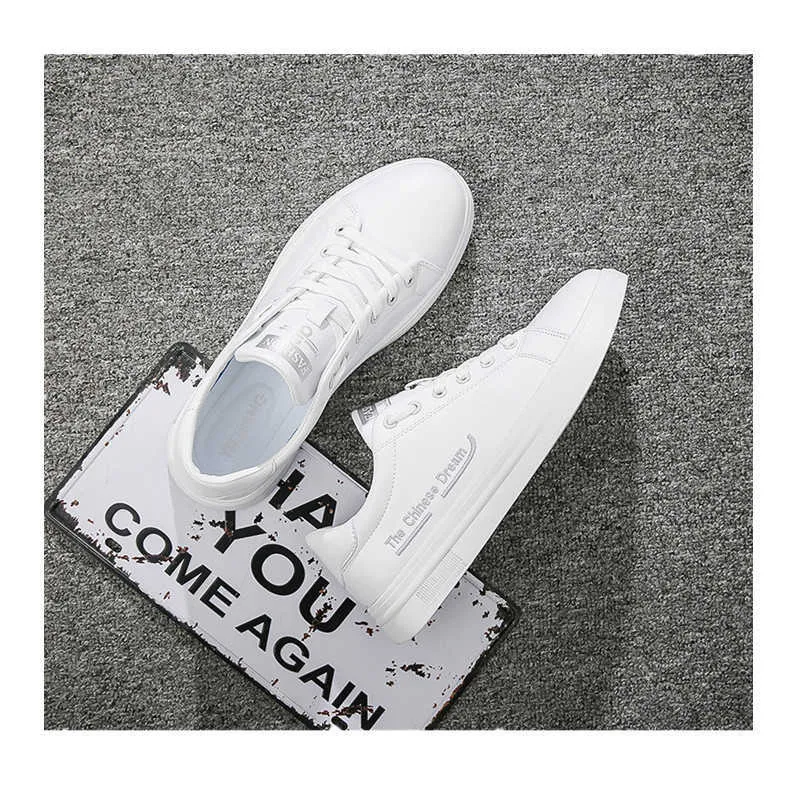 HBP Non-Brand New Arrival Wholesale Low Price Good Quality Casual Mens Sports Little White Shoes Breathable comfortable sports shoes