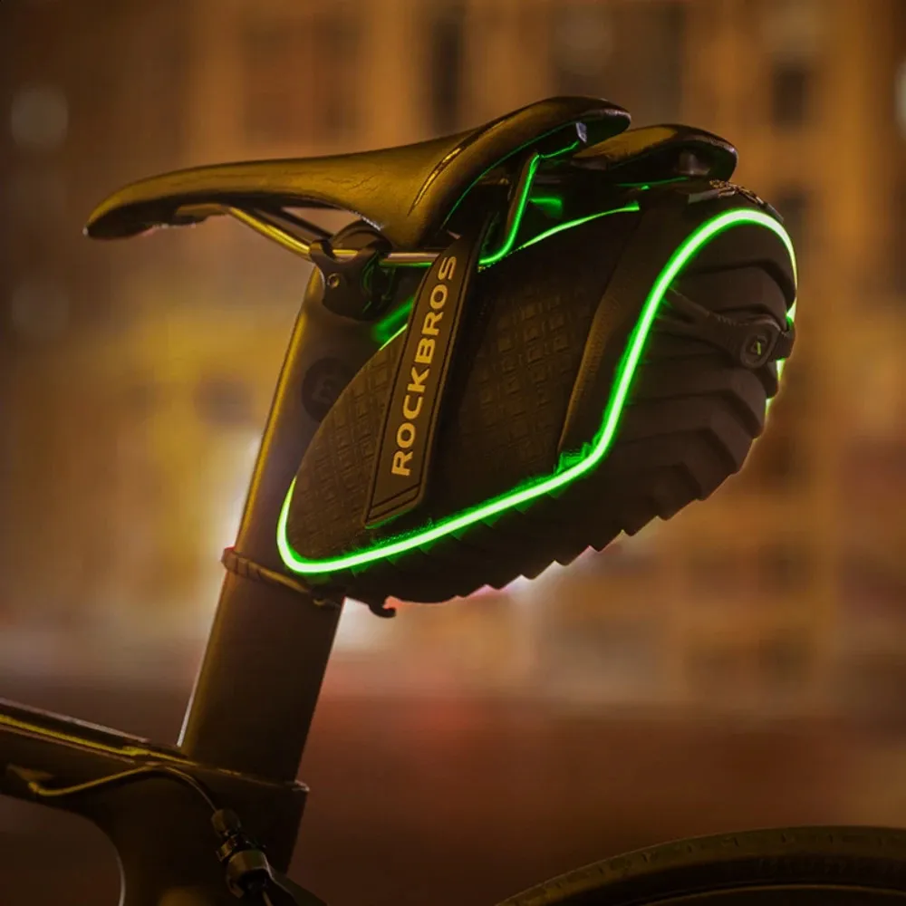 DHgate.com:3D Shell Rainproof Bike Seat Bag - Reflective & Shockproof ...