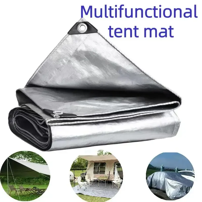 Mat Waterdicht Luik Outdoor Camping Tent Mat Autowandeling Strand Opvouwbaar Zonnebrandcrème Vochtwerend Antivuil Benodigdheden Nieuwigheid Deken