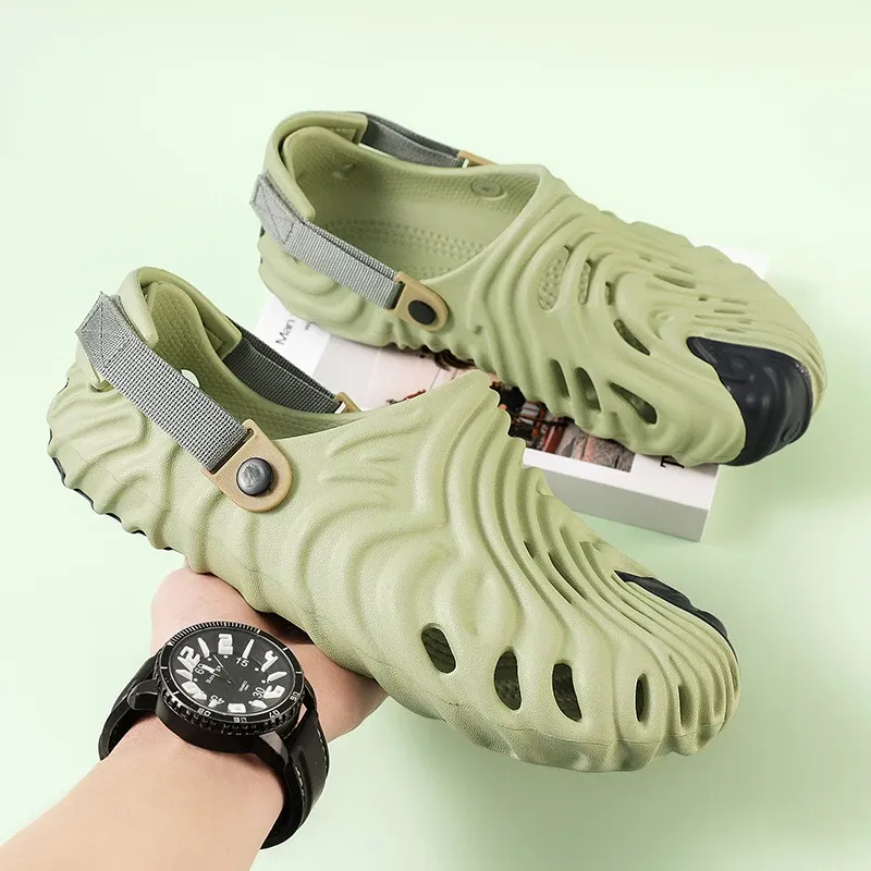 Botlar 2022 Yeni Kadın Sandalet Erkekler Wading Ayakkabı Çift Yumuşak Açık Sandalet Konforlu Nefes Alabilir Ayak Bileği Kayışı Eva Unisex Düz Kayma