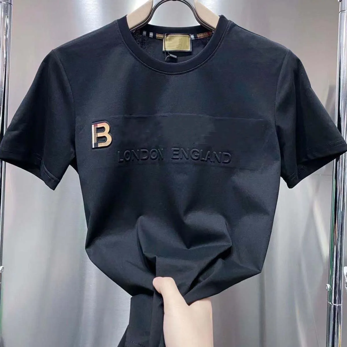 t-shirt da uomo di design t-shirt grafica t-shirt abbigliamento Uomo Donna Camicie Moda Lettera Stampa girocollo t-shirt bianca a manica corta nera per uomo t-shirt oversize