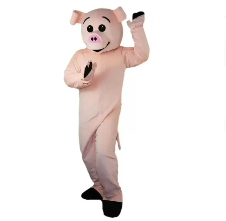 Costume de mascotte de cochon, Costume de fête d'anniversaire, thème animé, déguisement d'halloween, tenues de personnage, nouvelle collection 2024, offre spéciale