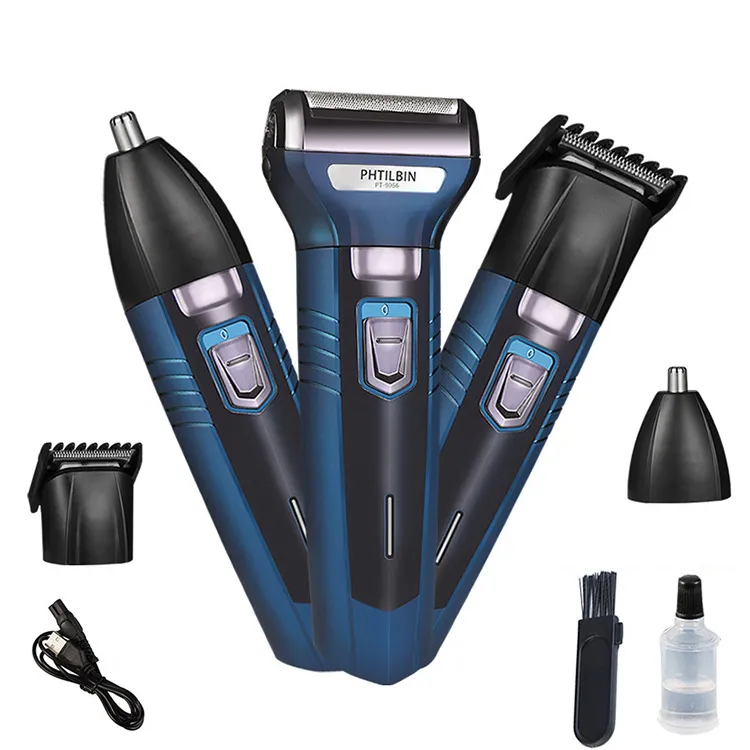 New Electric Shaver 9066 3-in-1 Hair Hair Hair Shavaving مجموعة حلاقة كهربائية