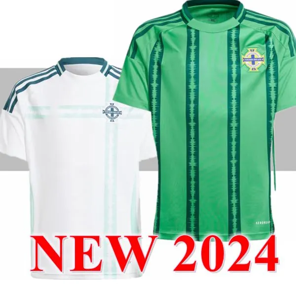 2024 Jerseys de football d'Irlande du Nord Hommes Set Kit Kit Uniforme 2025 DIVAS CHARLES EVANS 23 24 25 Chemise de football CHARLES BALLARD MEILLEUR BROWN HOME AWAY